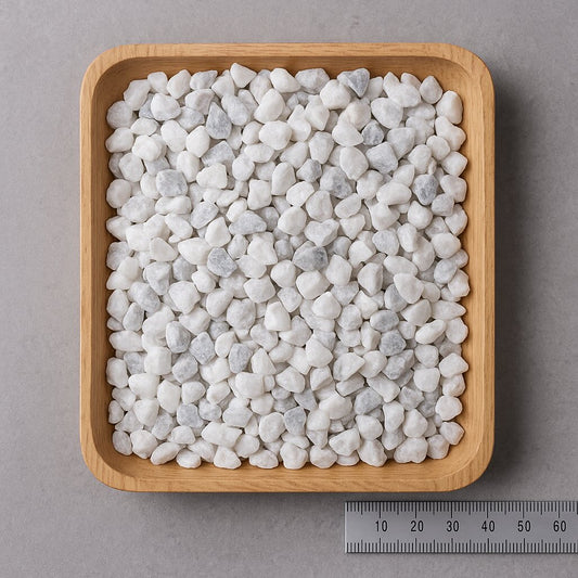 Carrara Marmor Splitt 8–12 mm – Edler Weißsplitt aus Italien (BigBags)