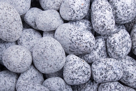 Gletscherkies Granit 10–100 mm – naturbelassener Zierkies für Garten, Wege & Teichanlagen | 20kg Säcke